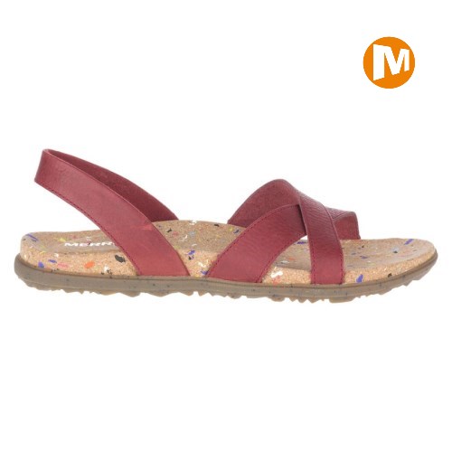 Merrell Napa Valley Sling Sandalen Damen Bordeaux [DE-QHVSJ]